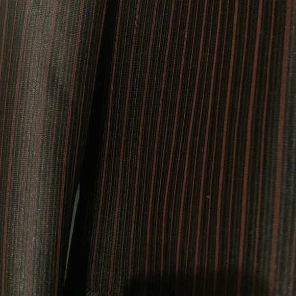 Formal Suit Jacket Black W/ red pinstripe sheen look CLASSY.. - Picture 4 of 10